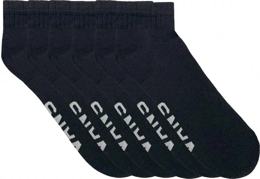 Meia Unissex Vans Classic Ankle Kit/3 - Preto