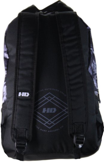 Mochila HD Rocha - Preto/Chumbo