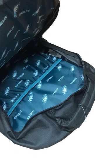Mochila NFL Eagles - Preto