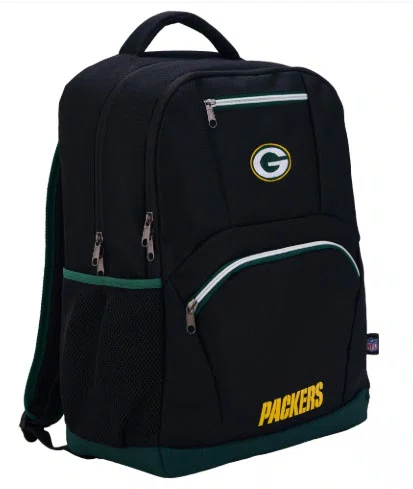 Mochila NFL Packers - Preto/Verde