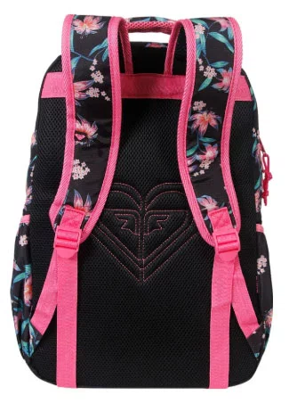 Mochila Roxy Cesca - Preto/Rosa