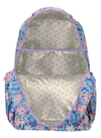 Mochila Roxy Lirius - Azul/Rosa
