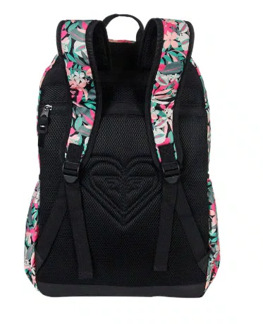Mochila Roxy Wynxx - Preto/Rosa