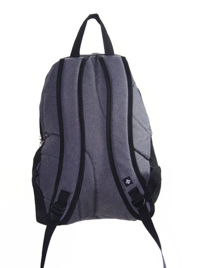 Mochila Session Square - Cinza/Marinho