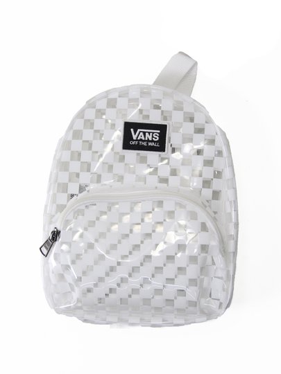 Mochila Vans Gittin It Mini Mochila - Transparente/Branco