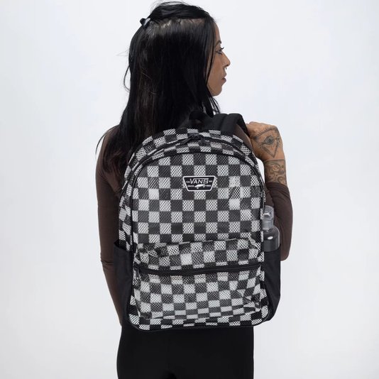 Mochila Vans Old Skool H2O White Black - Preto Branco