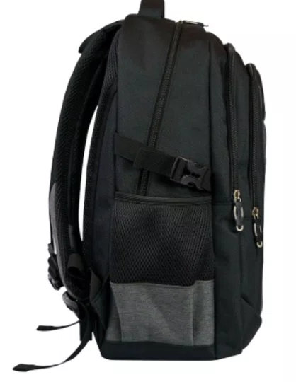 Mochila Vlcs Loguinho - Preto/Chumbo