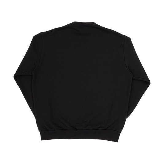 Moletom Masculino High Flow Manga Longa sem Capuz - Preto