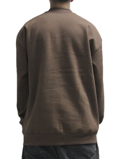 Moletom Careca Masculino Session Box SE003 - Marrom