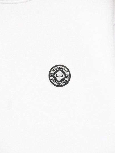 Moletom Careca Masculino Session Skateboard - Branco