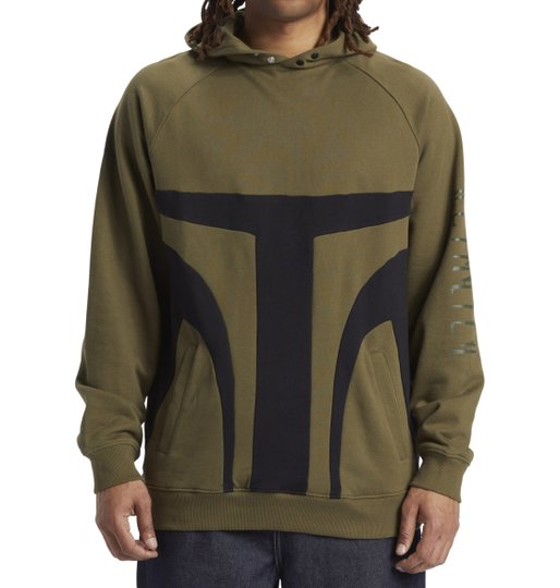 Moletom DC X Star Wars Mando Color Block - Verde