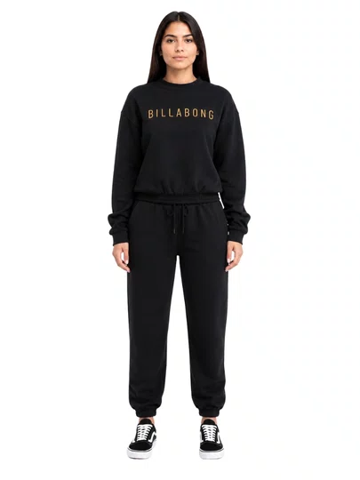 Moletom Feminino Billabong Care Outline - Preto