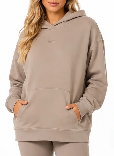Moletom Feminino Fila Classic B - Bege