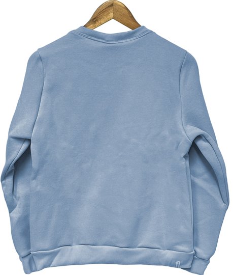 Moletom Feminino Freesurf Pipeline Careca - Azul bebe