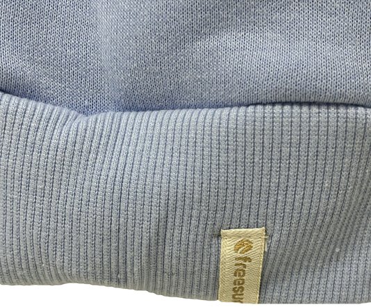 Moletom Feminino Freesurf Pipeline Careca - Azul bebe
