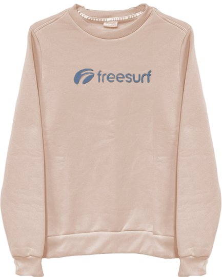 Moletom Feminino Freesurf Sand - Bege
