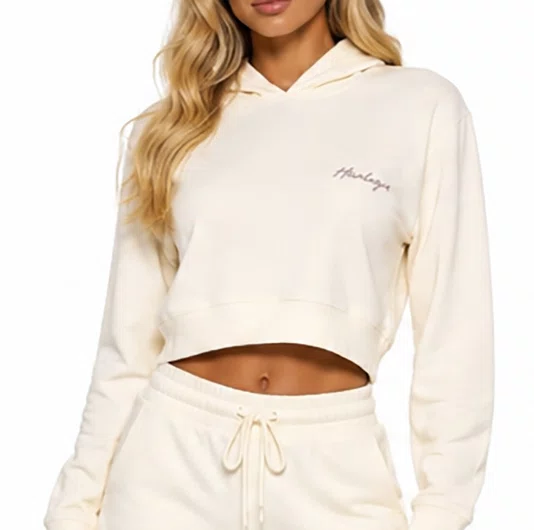 Moletom Feminino Hurley Clareou - Off White