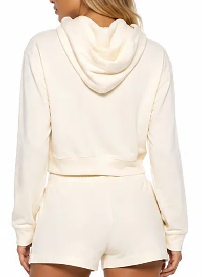 Moletom Feminino Hurley Clareou - Off White