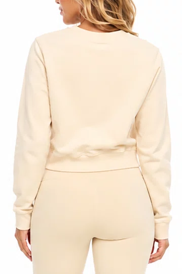 Moletom Feminino Hurley Line - Off White