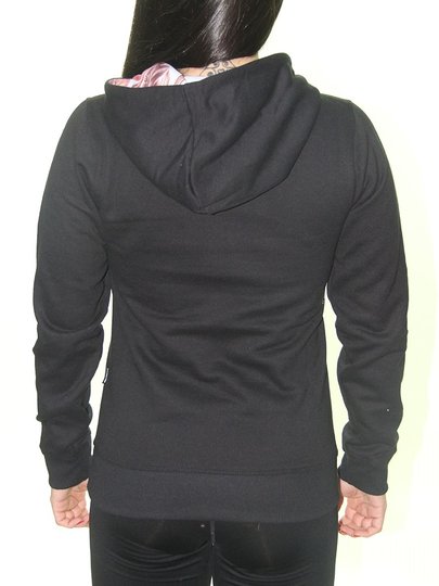 Moletom Feminino Rip Curl North Fleece Manga Longa com Capuz - Preto