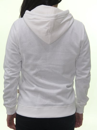 Moletom Feminino Rip Curl Tallowns Mix Fleece Bone Manga Longa com Capuz Estampado - Branco