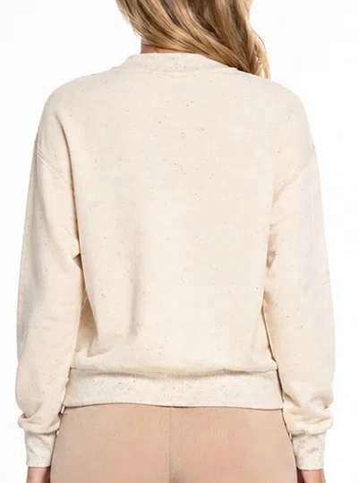 Moletom Feminino Roxy Care Sunglow - Off White
