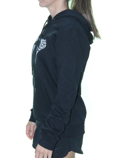 Moletom Feminino Roxy Look Good Manga Longa - Preto