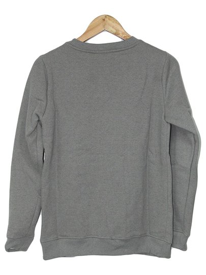 Moletom Feminino Vans Classic V Crew - Cinza/Mescla