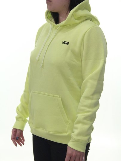 Moletom Feminino Vans Flying Hoodie Manga Longa Canguru com Capuz - Verde Limão