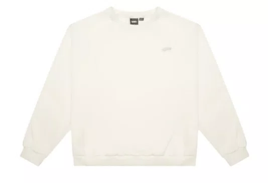 Moletom Feminino Vans Salton Crew Neck Fleece - Off White