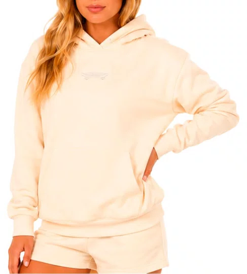 Moletom Feminino Vans Salton Pullover - Off White