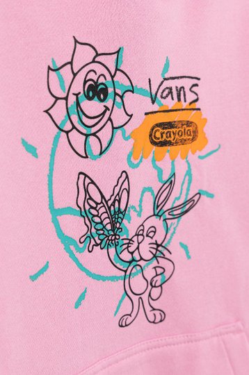 Moletom Feminino Vans X Crayola - Rosa