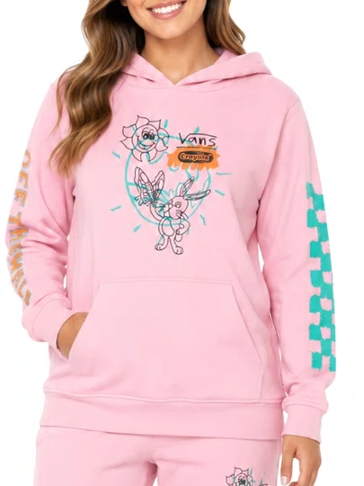 Moletom Feminino Vans X Crayola - Rosa