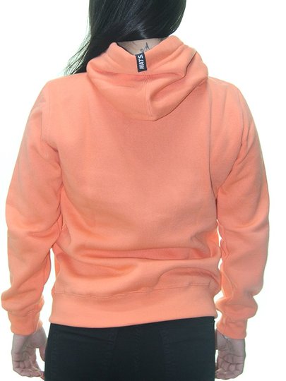 Moletom Feminino Wats Girl Pastry Manga Longa com Capuz - Laranja