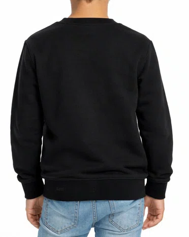 Moletom Infantil Freesurf Mini Careca - Preto