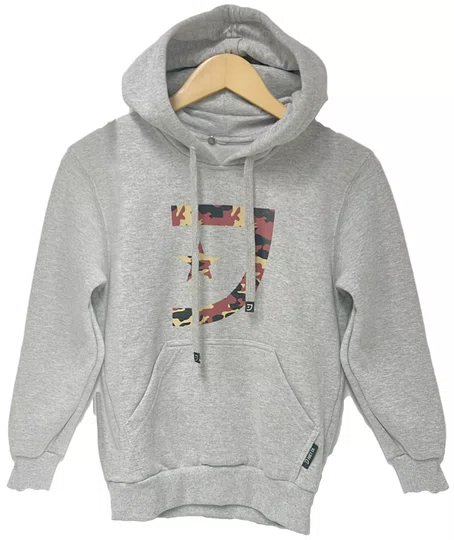 Moletom Infantil Juicy Aloha - Cinza Mesclado