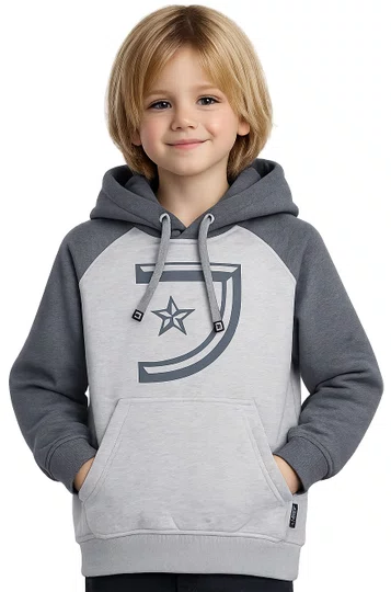 Moletom Infantil Juicy Aloha - Cinza Mesclado