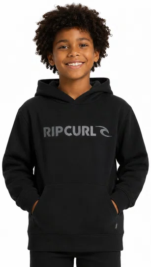 Moletom Infantil Rip Curl Brand Blade - Preto