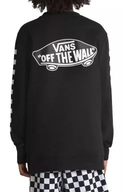 Moletom Juvenil Vans Exposition - Preto