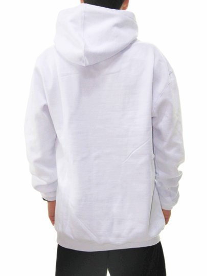 Moletom Masculino Thrasher Skate Mag Manga Longa Estampado - Branco