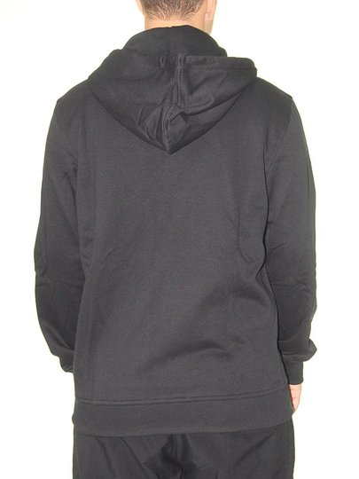 Moletom Masculino Aberto Quiksilver Transfer Round - Preto