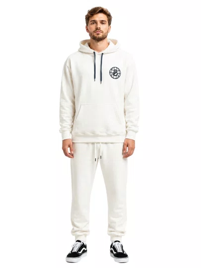 Moletom Masculino Baw Mund - Off White