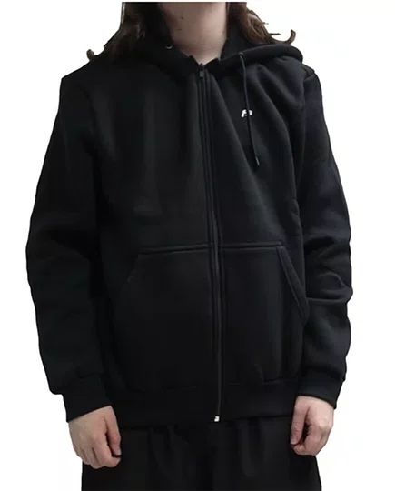 Moletom Masculino Big Canguru Basico Logo - Preto