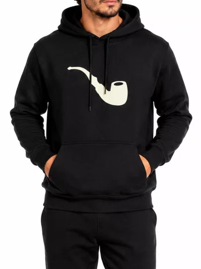 Moletom Masculino Blaze Pipe - Preto