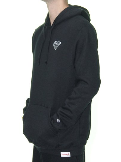 Moletom Masculino Brilliant Hoodie Manga Loga - Preto