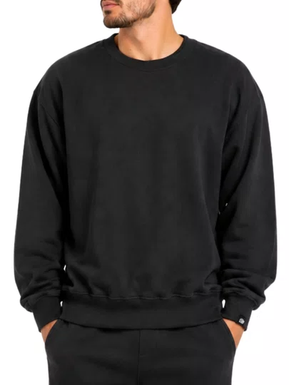 Moletom Masculino Careca Freesurf Basico Classic - Preto