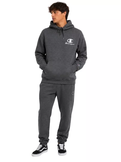 Moletom Masculino Champion Graphic - Cinza/Mescla