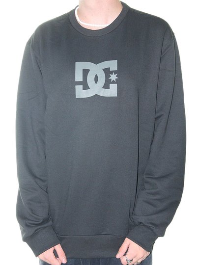 Moletom Masculino DC Care Star Crew - Preto