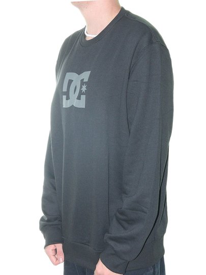 Moletom Masculino DC Care Star Crew - Preto
