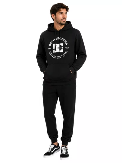 Moletom Masculino DC Star Pilot - Preto